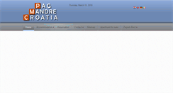 Desktop Screenshot of apartmanimandre.com